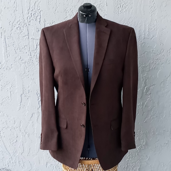 Lauren Ralph Lauren Men's Classic Brown Blazer